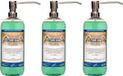 Claudius Cosmetics B.V. Body & Hair Hamam 1 liter met 3 RVS zilverkleurige pomp - set van 3 stuks