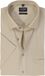 OLYMP Modern Fit Overhemd Korte Mouw Structuur Beige