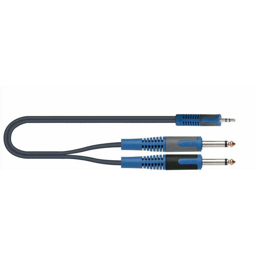 Quik Lok RKSA/140-1 Audio Kabel Zwart 1m