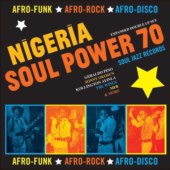 Soul Jazz Records Presents Nigeria Soul Power 70 - Afro-Funk, Afro-Rock, Afro-Disco CD