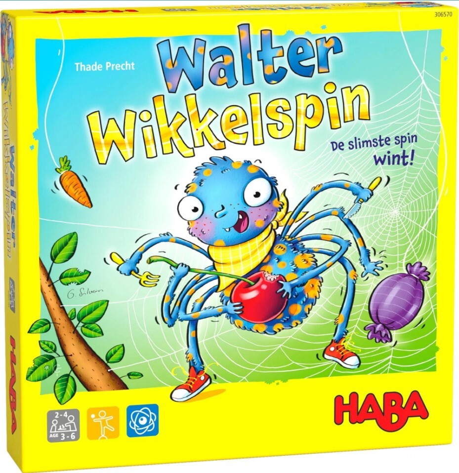 Haba Walter Wikkelspin - Kinderspel