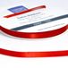 Vaessen Creative Satijnlint Dubbel 6mm Klaproosrood