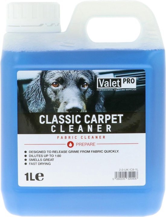 Valet Pro Classic Carpet Cleaner - 1000ml