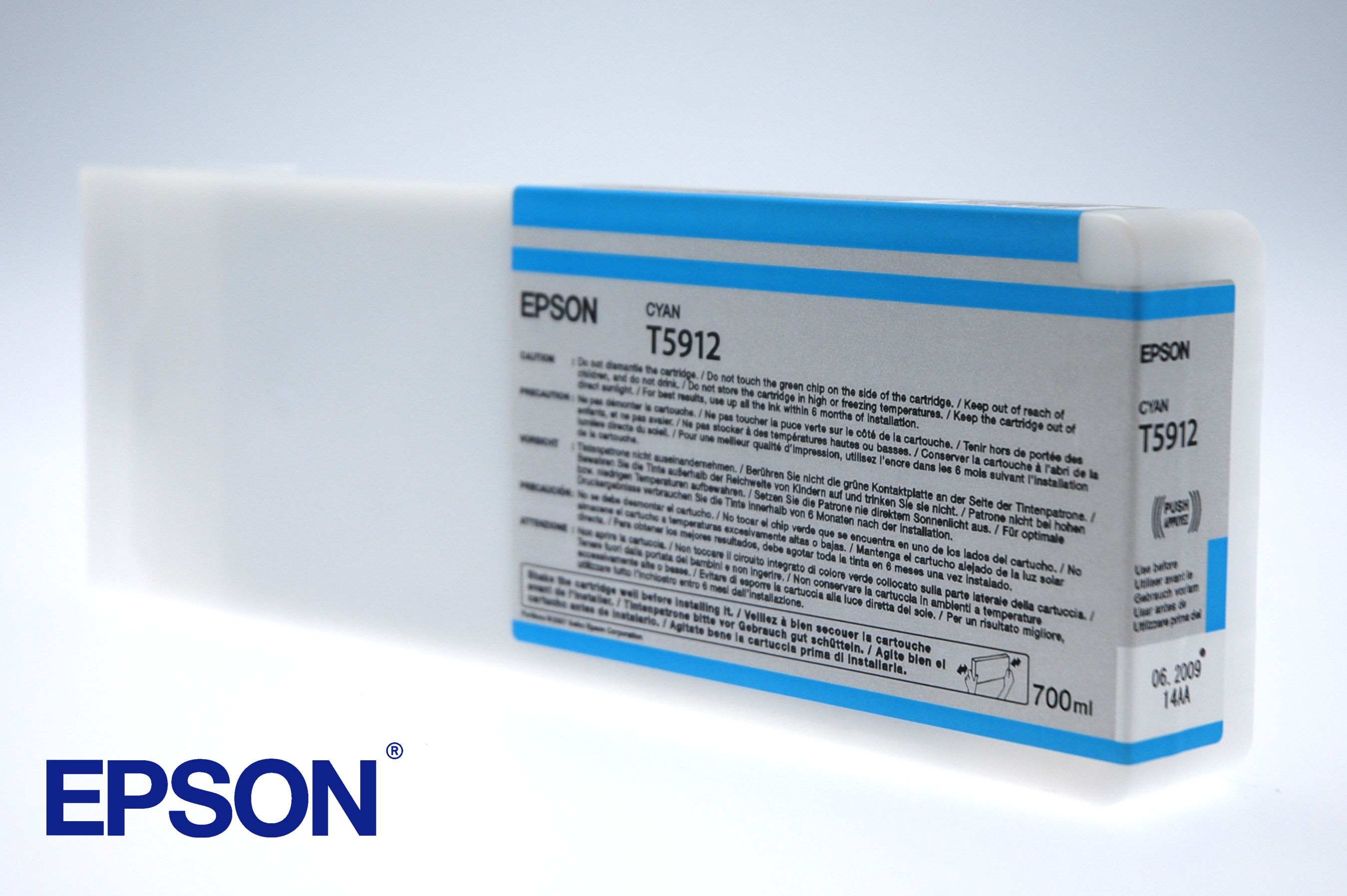 Epson T591200 - Cyaan inktcartridge - 700 ml