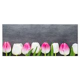 Homemania Muurfoto, bloemen, natuur, voor woonkamer, slaapkamer, meerkleurig, 70 x 3 x 100 cm, HM20KNV70 x 100 – 13, polyester, hout