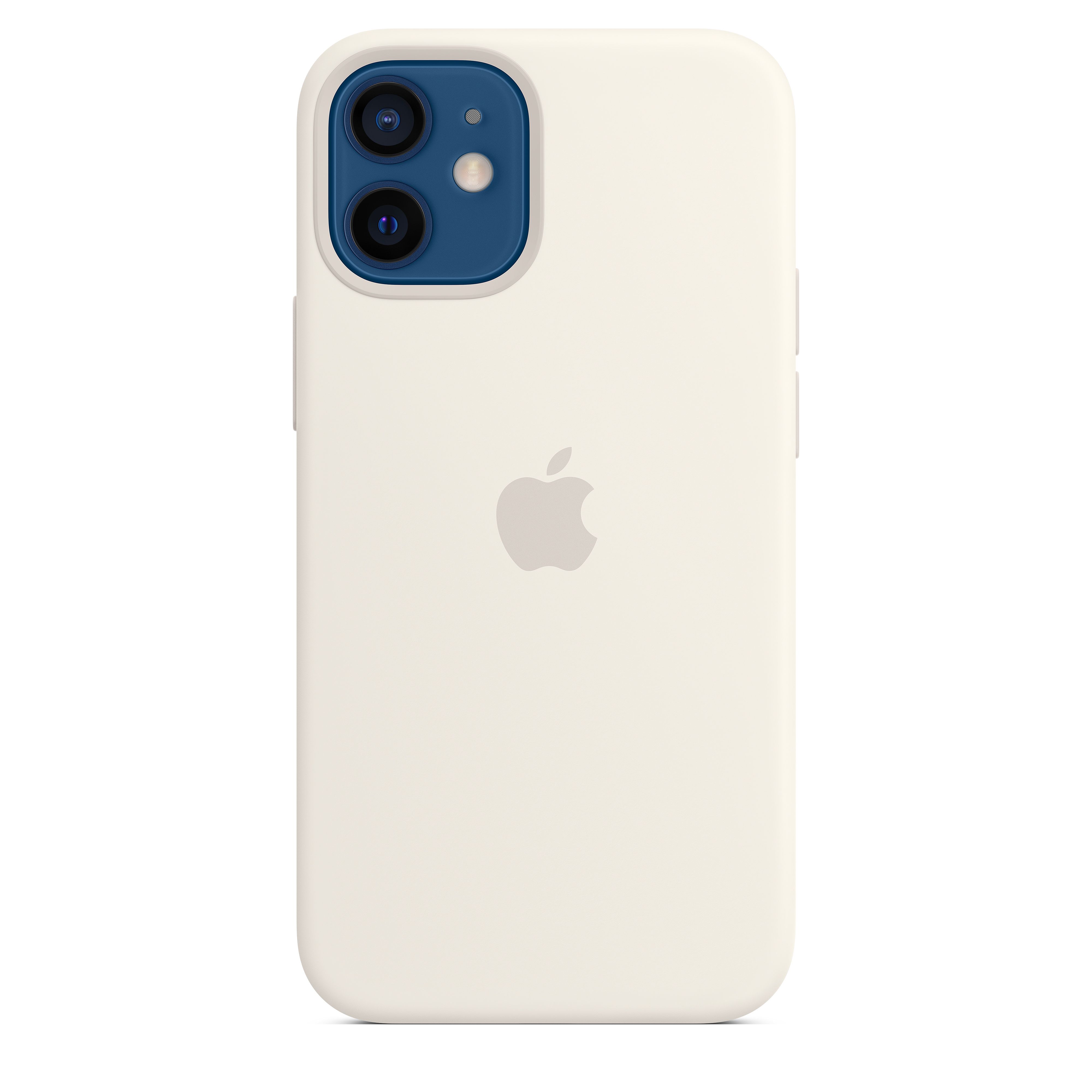 Apple Siliconenhoesje met MagSafe voor iPhone 12 mini - Wit