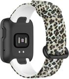By Qubix - Siliconen band met print - Panterprint - Geschikt voor Xiaomi Mi Watch Lite / Redmi Watch