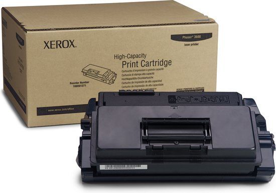 Xerox Phaser 3600 Toner Cartridge - Black - High Capacity (14,000 pages)