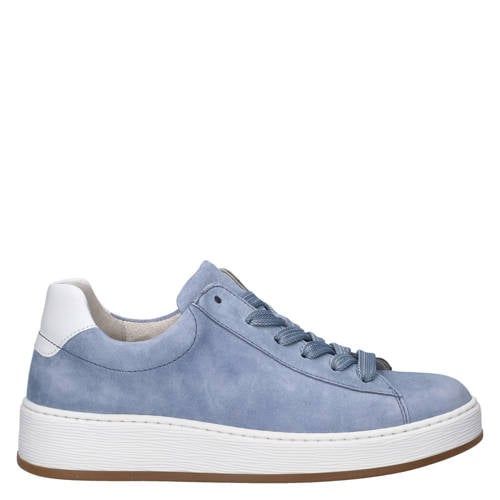 Gabor suède sneakers lichtblauw