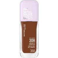 Maybelline New York Superstay 30H Lumi mat, langdurige vloeibare make-up, extreem resistent, stralende matte afwerking, verrijkt met aminozuren, voor alle huidtypes, kleur: 368