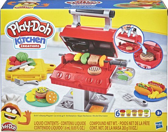 Play-Doh Kitchen Creations Super Grill Barbecue - Klei Speelset