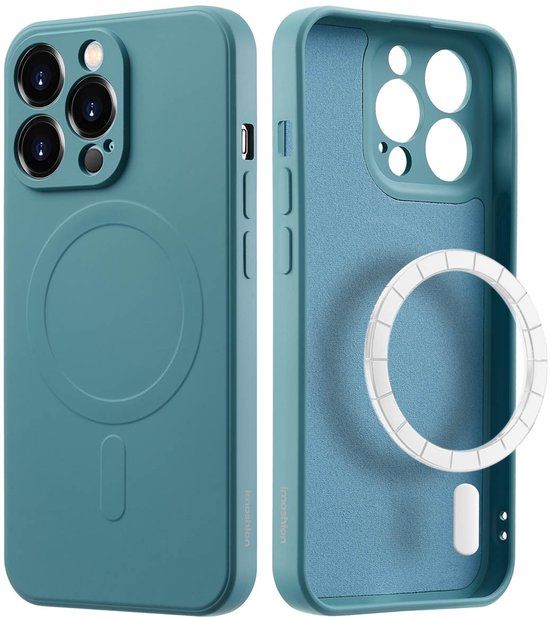 imoshion Color Backcover met MagSafe voor de Apple iPhone 14 Pro Max - Smoke Green