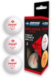 Donic Schildkröt Tafeltennisballen 3 Star Avantgarde 3 Stuks Wit