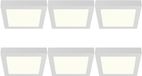 BES LED LED Paneel Slim Opbouw 24W 2400lm 4000K Wit Vierkant 272x272mm IP40