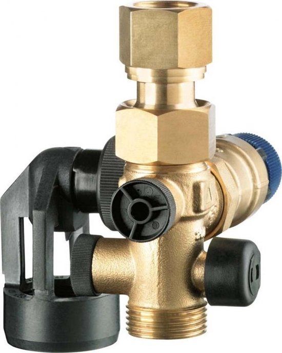 Inlaatcombinatie 8 bar RVS - 4017212307649