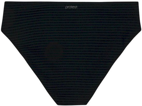 Protest MIXActions Hipster Bikini Broekje Dames Normale Pasvorm Gestreept True Black L (40)