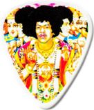 Picks Jim Dunlop Jimi Hendrix Bold As Love - Plectrums - Medium - Player's Pack 6 Stuks