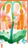 Notizbuch Coppenrath Notizbuch DIN A6 - Just Notes (Orange Flower)