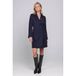 Accentil Blazerjurk met Krijtstreep - Donkerblauw