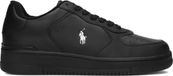 Polo Ralph Lauren Masters Court Low Top Sneakers - Leer - Heren - Zwart - Maat 46