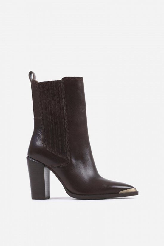 Bronx New-americana enkellaars bruin