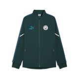 Puma Manchester City Track Vest King Ultimate Anthem - Green Terrain/tropisch Blauw - Maat Large