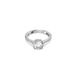 Swarovski Constella Dames Ring Metaal - Zilverkleurig - 17.00 mm / maat 53