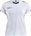Craft Progress Contrast Shirt Korte Mouw Dames - Wit / Zwart | Maat: L