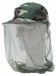 Casquette anti-moustiques pour activités de plein air - Camouflage