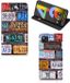B2Ctelecom Google Pixel 4a Book Case Kunstleer/TPU Kentekenplaten