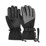 Reusch Outset R-TEX XT Unisex Winterhandschoenen Zwart-Grijs