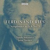 Outhere Ondine Tapiola Sinfonietta, Janne Nisonen - Ries: Symphonies In Es & No. 3 (CD)