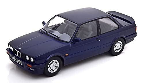 KK Scale KKDC180931 - B-M-W 325I E30 M-pakket 2 Dark Blue Metallic 1988 - schaal 1/18 - verzamelstuk miniatuur