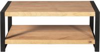 Merkloos Starfurn Salontafel Britt Mangohout | 110 cm | onderblad