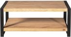 Merkloos Starfurn Salontafel Britt Mangohout | 110 cm | onderblad