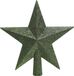 Kaemingk Piek plc ster l4.2b19h19 cm d.groen