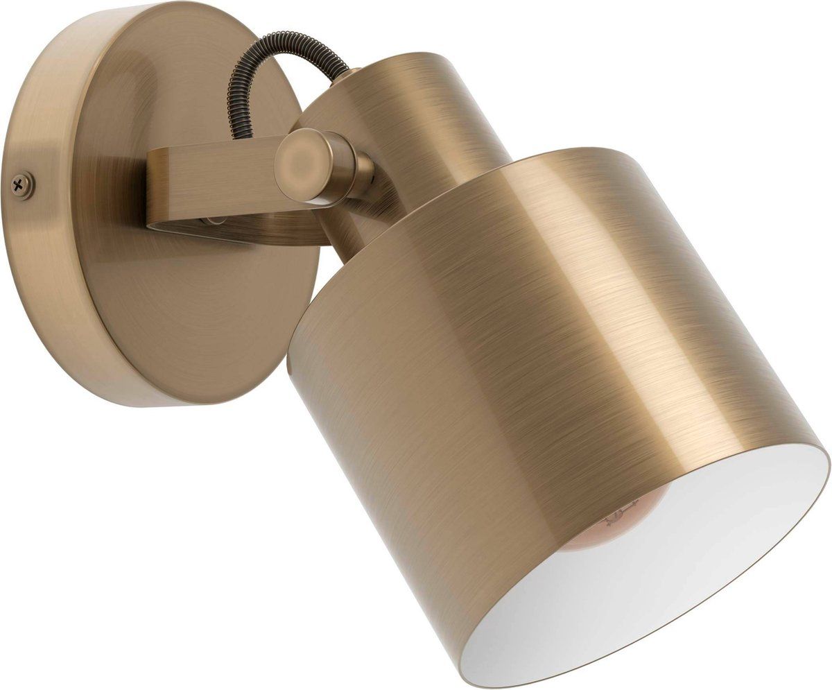 EGLO Southery Spot - E27 - 18,5 cm - Goud/Crème