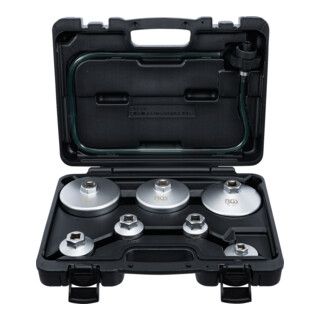 BGS Oliefiltersleutelset - 8-dlg. - voor VAG, BMW, Citroën, Peugeot, Ford, Mercedes-Benz, Opel, Volvo
