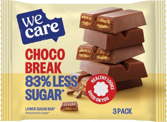 WeCare Lower Sugar Chocolate - 64.5 gr