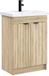 vidaXL Meuble de salle de bain Sonoma chêne 78,5 x 37,5 x 81 cm