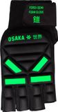 Osaka Yoroi Semi Foam Hockeyhandschoen (Linkerhand) - Zwart/Groen - Maat M