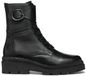 Geox D Felleny B Booties Zwart Leer EU 41 Vrouw