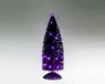 Lemax Spooky Town - Black Bristle Tree Purple Lights