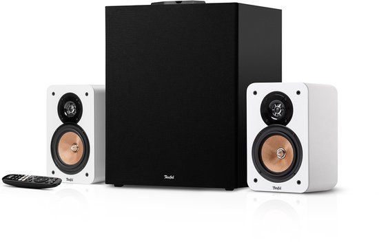 Teufel ULTIMA 20 CONCEPT Power Edition "2.1-Set" Home cinema speakerset Wit