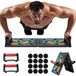 Planche de pompes Push-up Board - 12-en-1 - Pliable - ABS