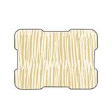 Bonamaison, Digitaal bedrukte muismat, antislip onderkant, voor kantoor en thuis, afmetingen: 22x18 cm