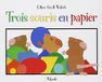 Trois souris en papier