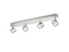 Philips Hue Philips Myliving Star - LED Ceiling/Wall Spotlight - 4x - Aluminum - Dimmable - Warm White