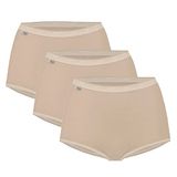 Sloggi Basic Maxi Slip Set van 3 Vrouwen Poeder