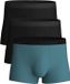 CALIDA Heren Boxershorts Natural Benefit Lange Pijpen Effen Katoen/Elastaan Grafiet S